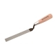 Bon Tool 11-253 Carbon Steel Caulking Trowel - Flexible with 3/8 in. Wood H